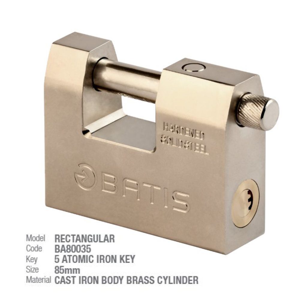 قفل کتابی باتیس 80035